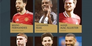 开云体育-花落谁家？PFA颁奖典礼明天凌晨0点直播，将公布年度最佳球员